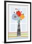 Flowers in Colour-Tomas Design-Framed Art Print