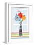 Flowers in Colour-Tomas Design-Framed Art Print