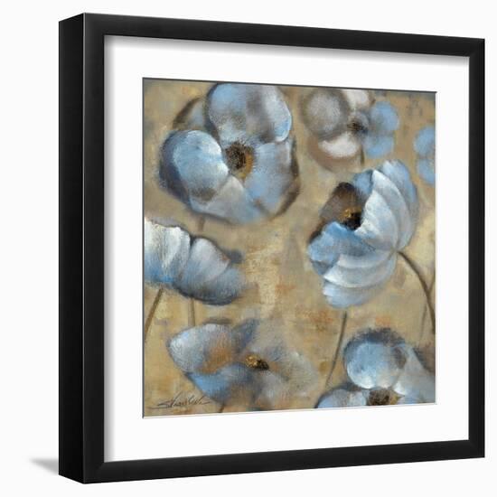 Flowers in Dusk II-Silvia Vassileva-Framed Art Print