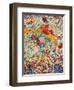 Flowers in front of a Flowered Cloth, 1913-Leo Gestel-Framed Giclee Print