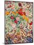 Flowers in front of a Flowered Cloth, 1913-Leo Gestel-Mounted Giclee Print
