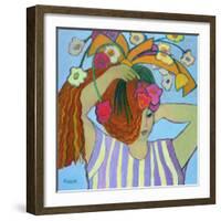 Flowers in Her Hair, 2003-04-Jeanette Lassen-Framed Giclee Print