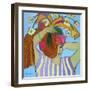 Flowers in Her Hair, 2003-04-Jeanette Lassen-Framed Giclee Print