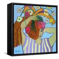 Flowers in Her Hair, 2003-04-Jeanette Lassen-Framed Stretched Canvas