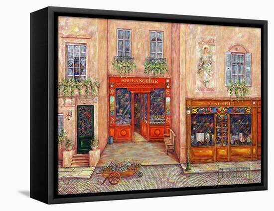 Flowers in Paris-Vessela G.-Framed Stretched Canvas