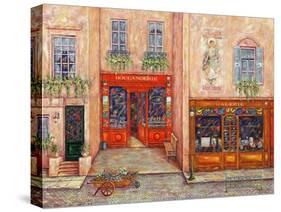 Flowers in Paris-Vessela G.-Stretched Canvas