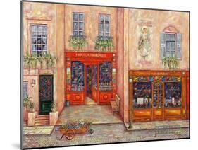 Flowers in Paris-Vessela G.-Mounted Giclee Print