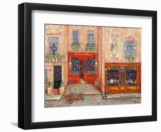 Flowers in Paris-Vessela G.-Framed Premium Giclee Print