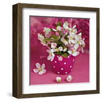 Flowers in Pink-Catherine Beyler-Framed Art Print