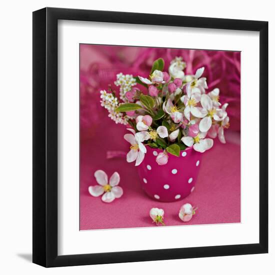 Flowers in Pink-Catherine Beyler-Framed Art Print