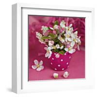 Flowers in Pink-Catherine Beyler-Framed Art Print