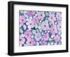 flowers in pink-Neela Pushparaj-Framed Giclee Print