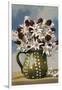 Flowers in Pottery Jug-null-Framed Art Print