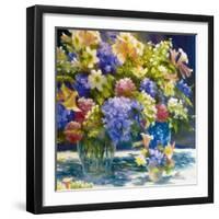 Flowers in Radiance-Judy Talacko-Framed Giclee Print