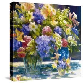 Flowers in Radiance-Judy Talacko-Stretched Canvas