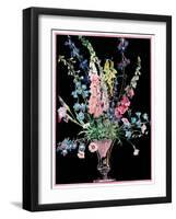 "Flowers in Silver Vase,"April 1, 1931-Nelson Grofe-Framed Giclee Print