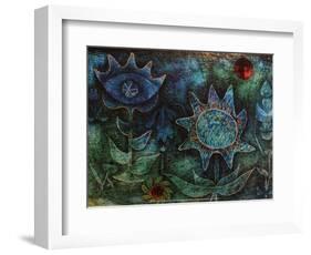 Flowers in the Night (1930)-Paul Klee-Framed Art Print