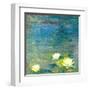 Flowers in the Pond-Andrew Michaels-Framed Art Print