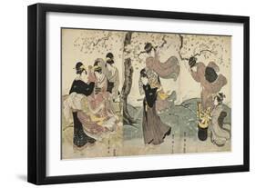 Flowers in the Wind, C. 1797-1800-Utagawa Toyokuni-Framed Giclee Print