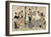 Flowers in the Wind, C. 1797-1800-Utagawa Toyokuni-Framed Premium Giclee Print