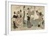 Flowers in the Wind, C. 1797-1800-Utagawa Toyokuni-Framed Giclee Print