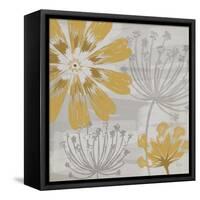 Flowers in the Wind I-Veronique Charron-Framed Stretched Canvas