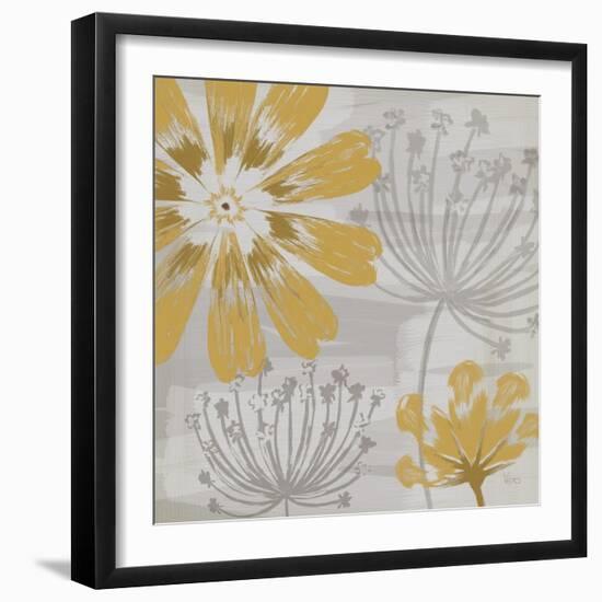 Flowers in the Wind I-Veronique Charron-Framed Art Print