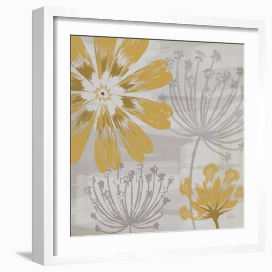 Flowers in the Wind I-Veronique Charron-Framed Art Print