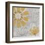 Flowers in the Wind I-Veronique Charron-Framed Art Print