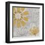 Flowers in the Wind I-Veronique Charron-Framed Art Print