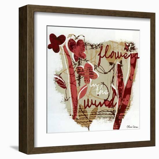 Flowers in the Wind-Olivia Cosneau-Framed Art Print