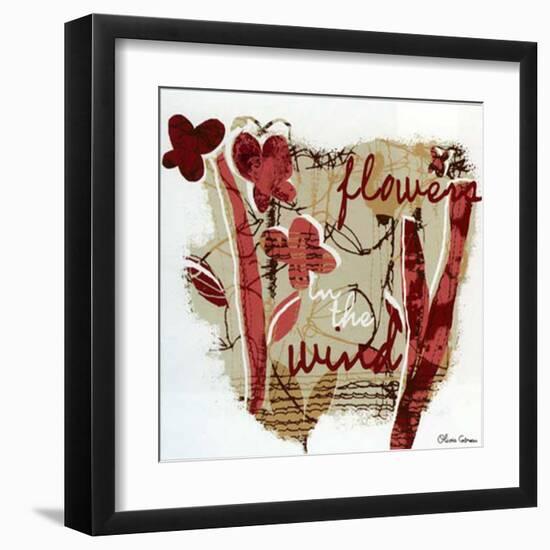 Flowers in the Wind-Olivia Cosneau-Framed Art Print