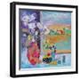 Flowers in the Window 2014-Sylvia Paul-Framed Giclee Print