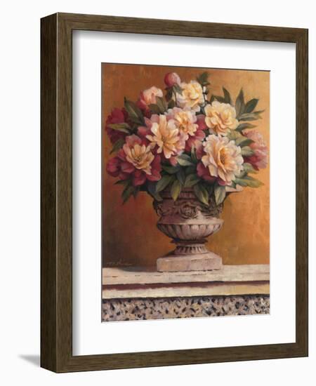 Flowers in Urn II-Unknown Chiu-Framed Art Print