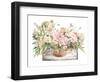 Flowers in Wooden Planter-Patricia Pinto-Framed Art Print