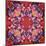 Flowers: Kaleidoscopic Pattern-Zdanchuk Svetlana-Mounted Art Print