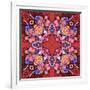 Flowers: Kaleidoscopic Pattern-Zdanchuk Svetlana-Framed Art Print