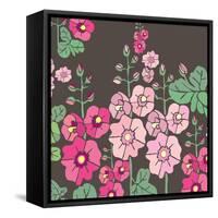 Flowers, Malvarrosa Color-Belen Mena-Framed Stretched Canvas