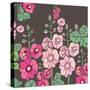 Flowers, Malvarrosa Color-Belen Mena-Stretched Canvas