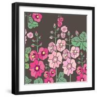 Flowers, Malvarrosa Color-Belen Mena-Framed Giclee Print