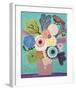 Flowers n. 10-Mercedes Lagunas-Framed Art Print