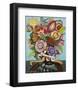 Flowers n. 14-Mercedes Lagunas-Framed Art Print