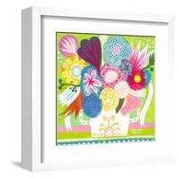 Flowers n. 15-Mercedes Lagunas-Framed Art Print