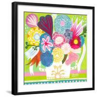 Flowers n. 15-Mercedes Lagunas-Framed Art Print