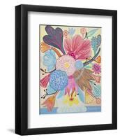 Flowers n. 1-Mercedes Lagunas-Framed Art Print