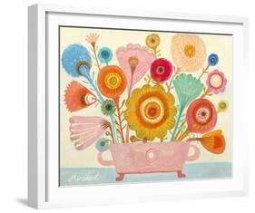 Flowers n. 4-Mercedes Lagunas-Framed Art Print