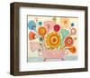 Flowers n. 4-Mercedes Lagunas-Framed Art Print