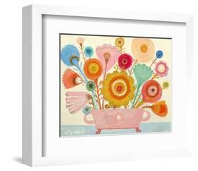 Flowers n. 4-Mercedes Lagunas-Framed Art Print