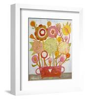 Flowers n. 6-Mercedes Lagunas-Framed Art Print