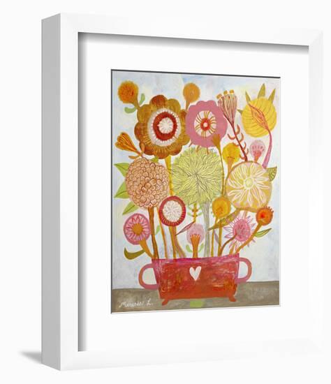 Flowers n. 6-Mercedes Lagunas-Framed Art Print